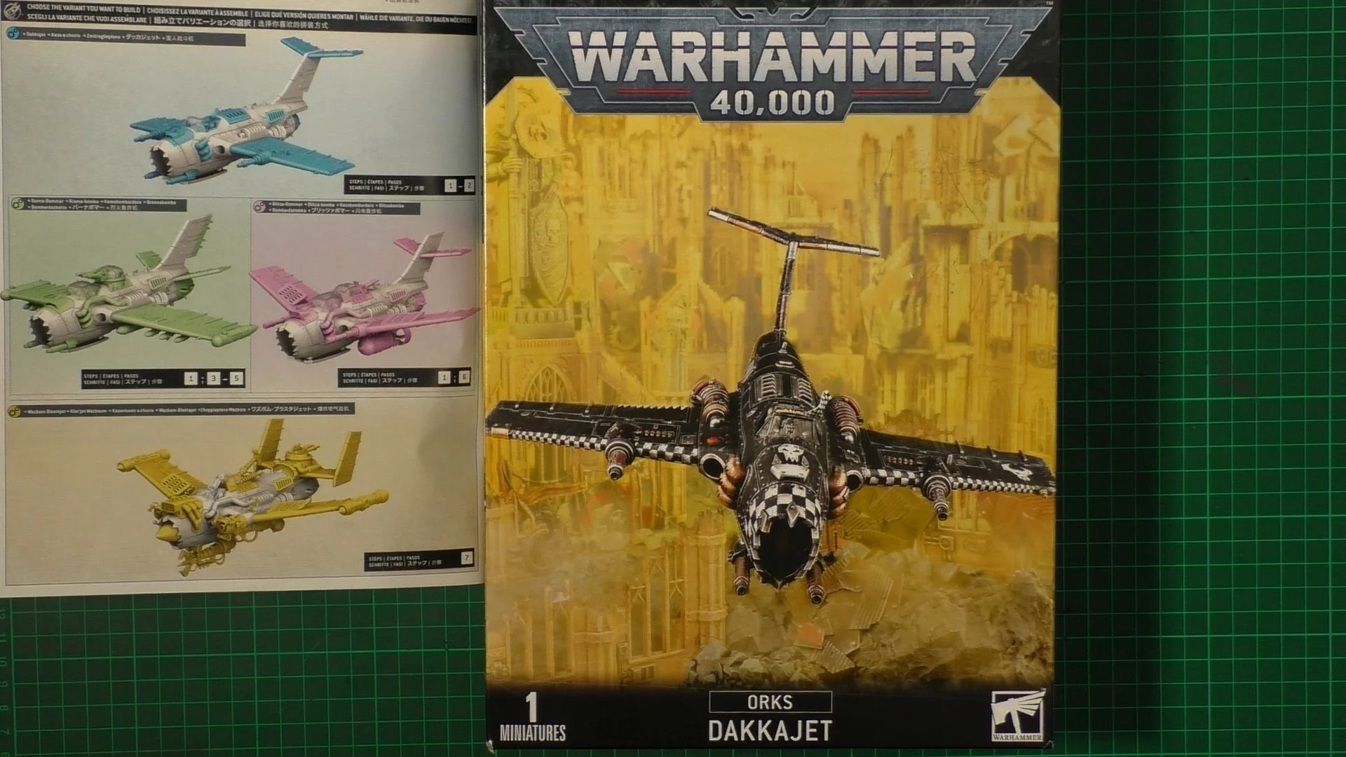 Warhammer 40000 ダッカジェット Warhammer 40,000 40K: Orks Dakkajet Miniature GAW50-32 | eBay